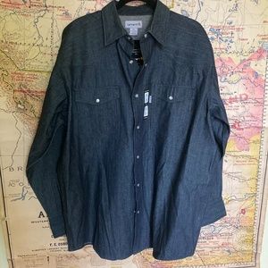 Carhartt Western Cut Denim Shirt - XXL